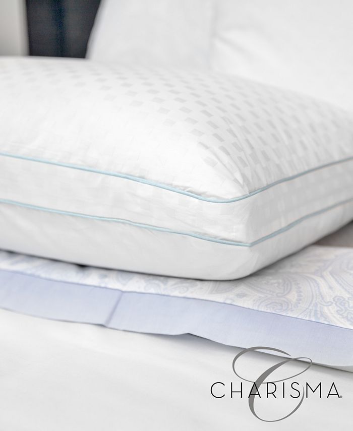Charisma Paired Comfort Hybrid Memory Foam and Fiber King Bed Pillow