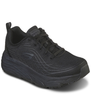 image of Skechers Women-s Relaxed Fit- Max Cushioning Elite Slip-Resistant Work Sneakers from Finish Line