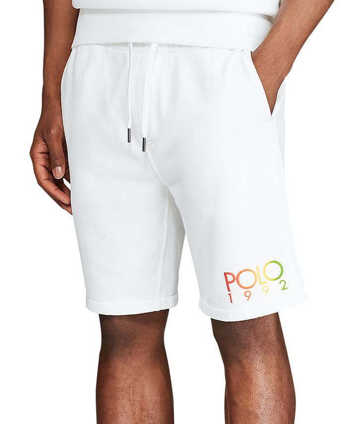 Polo Ralph Lauren Men's Magic Fleece Athletic Shorts Red Size Large