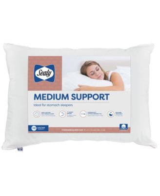 Medium Support Stomach Sleep Pillow, Standard/Queen