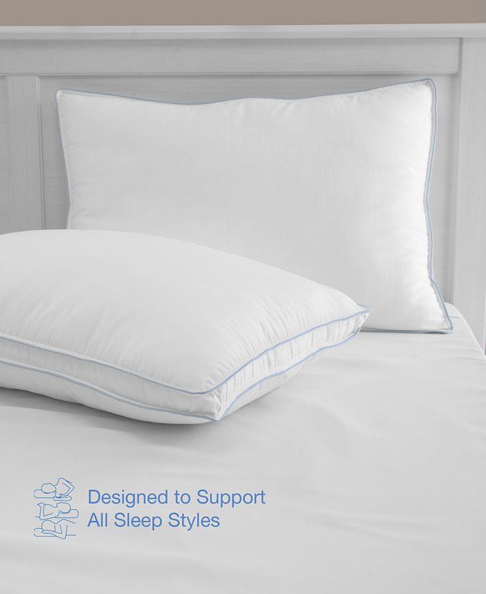Cool Fusion Firm Density Standard Bed Pillow with Cooling Gel