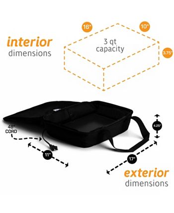  HOTLOGIC Food Warming Tote, Casserole Carrier 120V