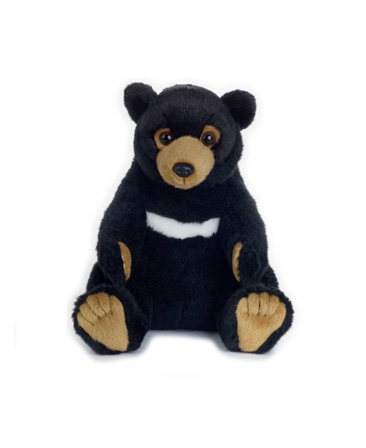 First & Main Venturelli Lelly National Geographic Basic Collection Plush, Bear In Black