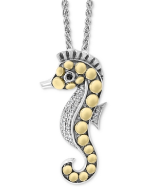 image of Effy Diamond Seahorse 18