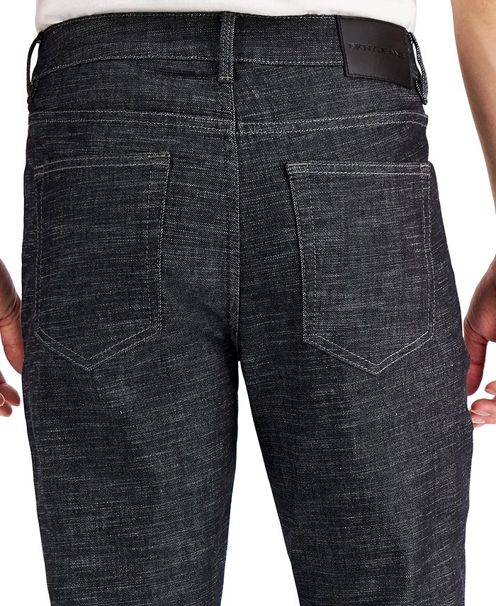 DKNY Men's Bedford Straight Cross Hatch Jeans Macy's