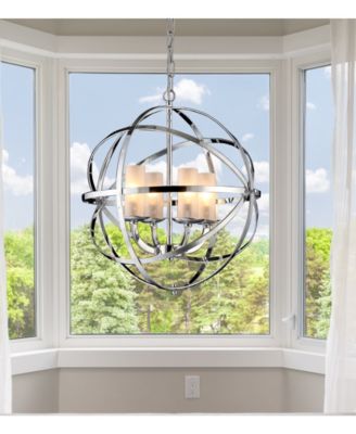 Qadira 19" 4-Light Indoor Chandelier with Light Kit