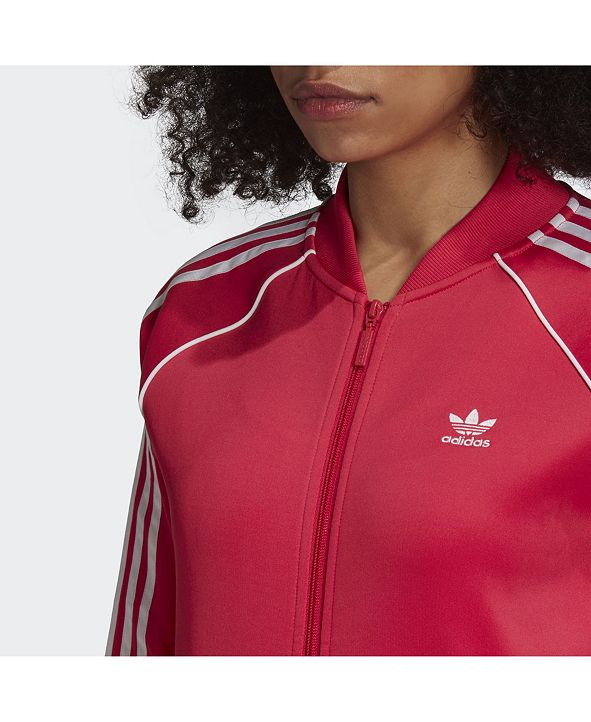 adidas Women's Primeblue SST Track Jacket & Reviews - Jackets & Blazers ...