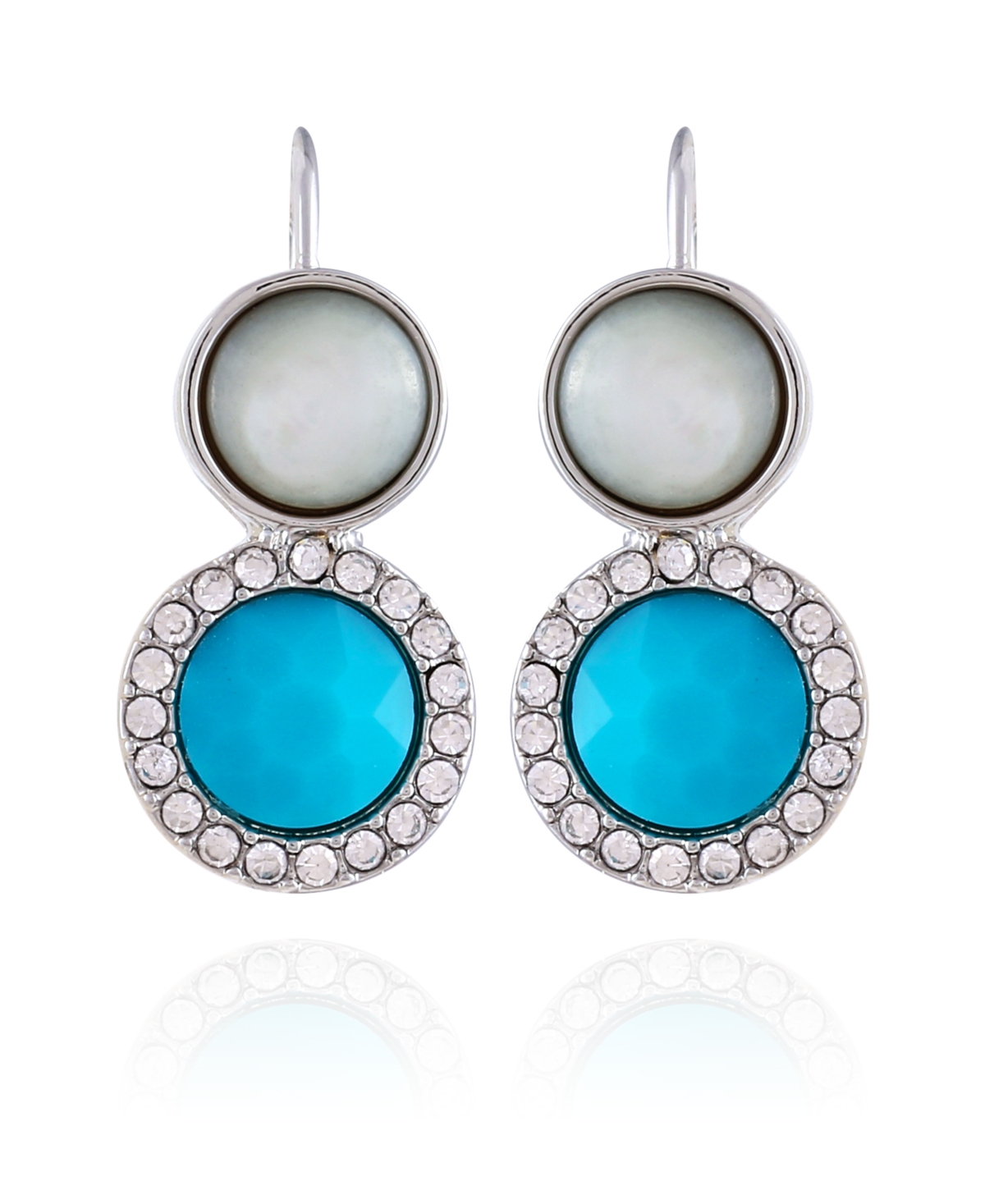 Women's Summer Chic Dangle Earring - Silver