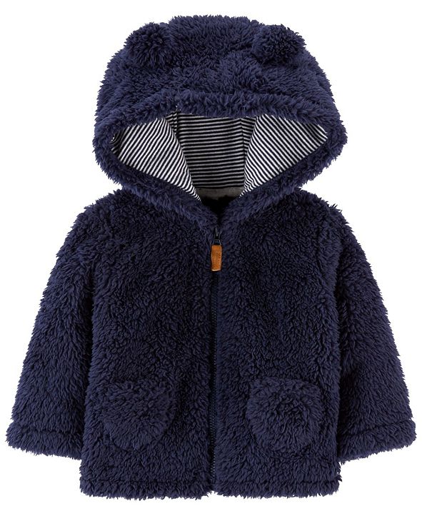 Carter's Baby Boy Hooded Sherpa Jacket & Reviews Coats & Jackets
