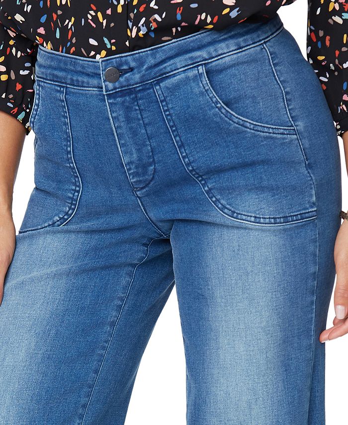 nydj teresa wide leg jeans