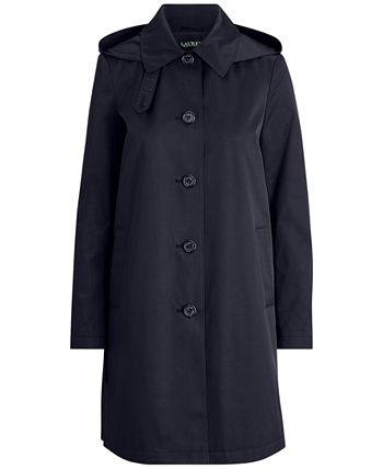 Macy's Lauren Ralph LaurenWomen's Single-Breasted Peacoat main image 1