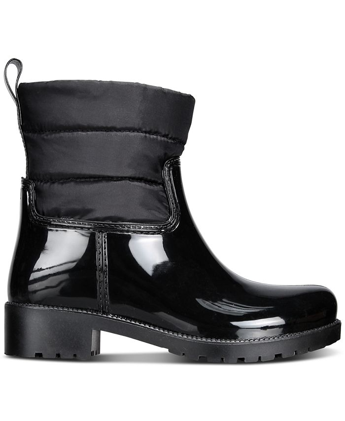 Charter Club Trudyy Rain Boots, Created for Macy's & Reviews - Boots ...