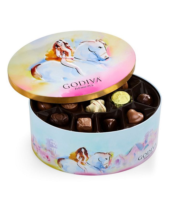 Godiva Limited Edition Lady Godiva Assorted Chocolate & Truffle ...