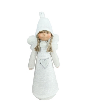 Northlight Snowy Woodlands Girl Angel Christmas Table top Figurine