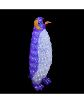 Lighted Commercial Grade Acrylic Penguin Christmas Display Decoration