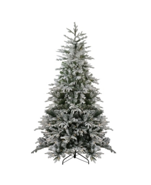 Northlight Pre-Lit Medium Flocked Winfield Fir Artificial Christmas Tree