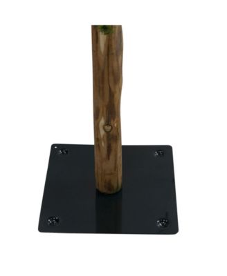 Pre-Lit Slim Alpine Artificial Christmas Trees