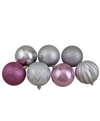 75 Count and Shatterproof 3-Finish Christmas Ball Ornaments