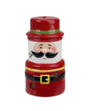 Northlight Ceramic Santa Gnome Christmas Tealight Candle Holder