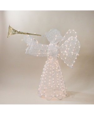 Northlight Pre-Lit Trumpeting Angel Outdoor Christmas Decoration