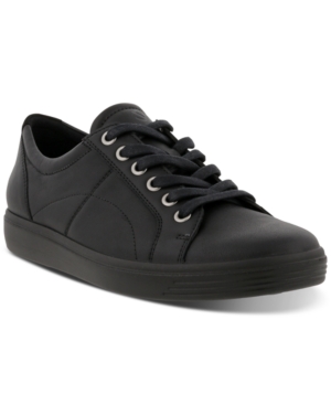 image of Ecco Women-s Soft Classic Lace-Up Sneakers Women-s Shoes