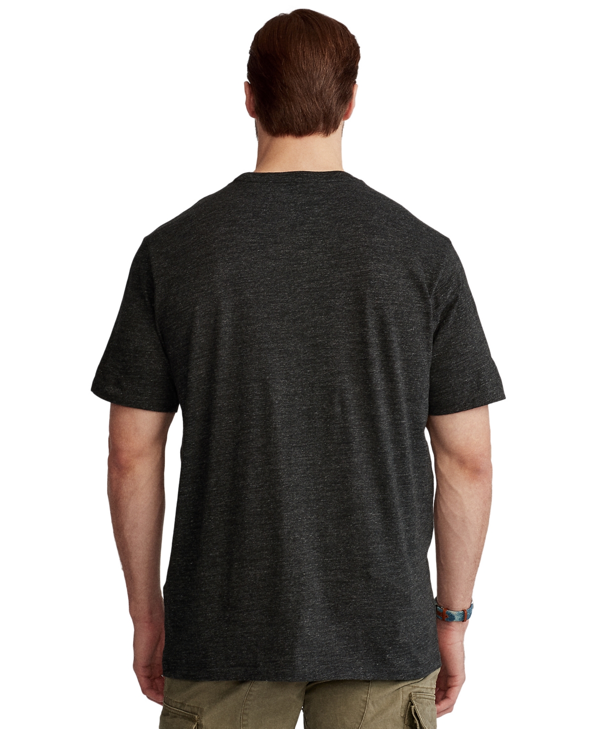 Polo Ralph Lauren Men's Big & Tall Crew-Neck Pocket T-Shirt