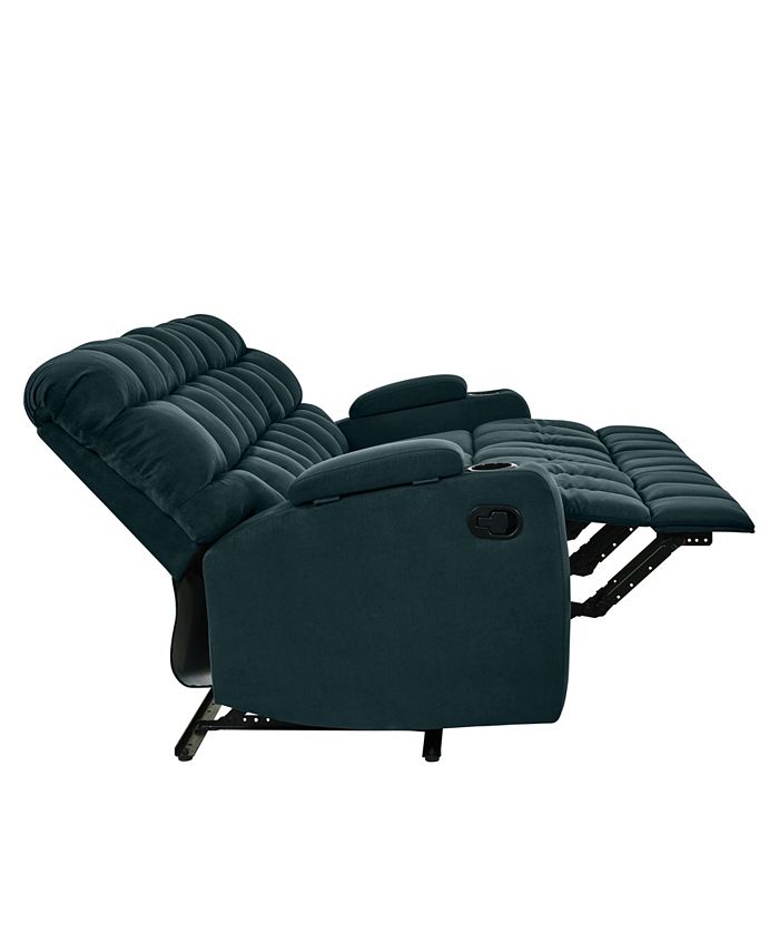 Handy Living ProLounger Wall Hugger Storage 3 Seat Reclining Sofa Macy's