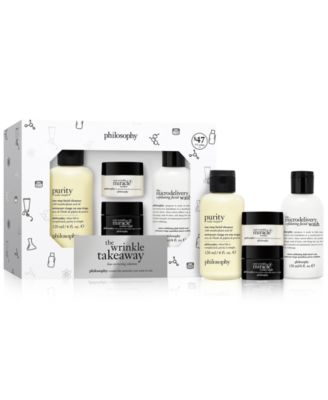 philosophy - 4-Pc. The Wrinkle Takeaway Anti-Wrinkle Miracle Worker+ Set