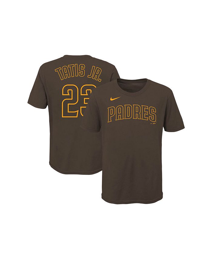 San Diego Padres Nike Women's Baseball T-Shirt - Gold