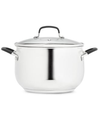 Belgique Stainless Steel 12-Pc. Cookware Set, Created for Macy's
