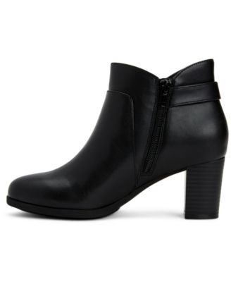 Women's Artemyss Memory Foam Block Heel Dress Booties, Created for Macy's