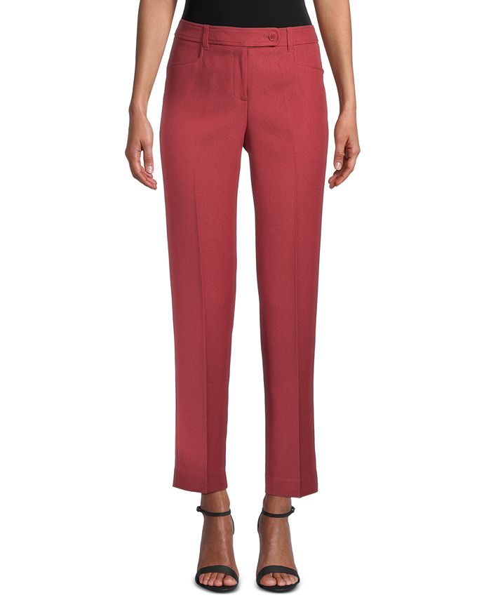 anne klein slim ankle pull on pants