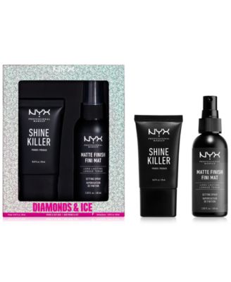 NYX Professional Makeup - 2-Pc. Diamonds & Ice Please! Primer & Setting Spray Set
