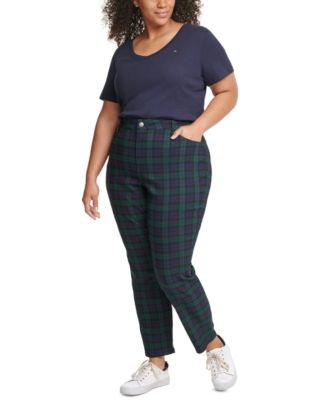 Tommy Hilfiger - Plus Size Tribeca Tartan Pants
