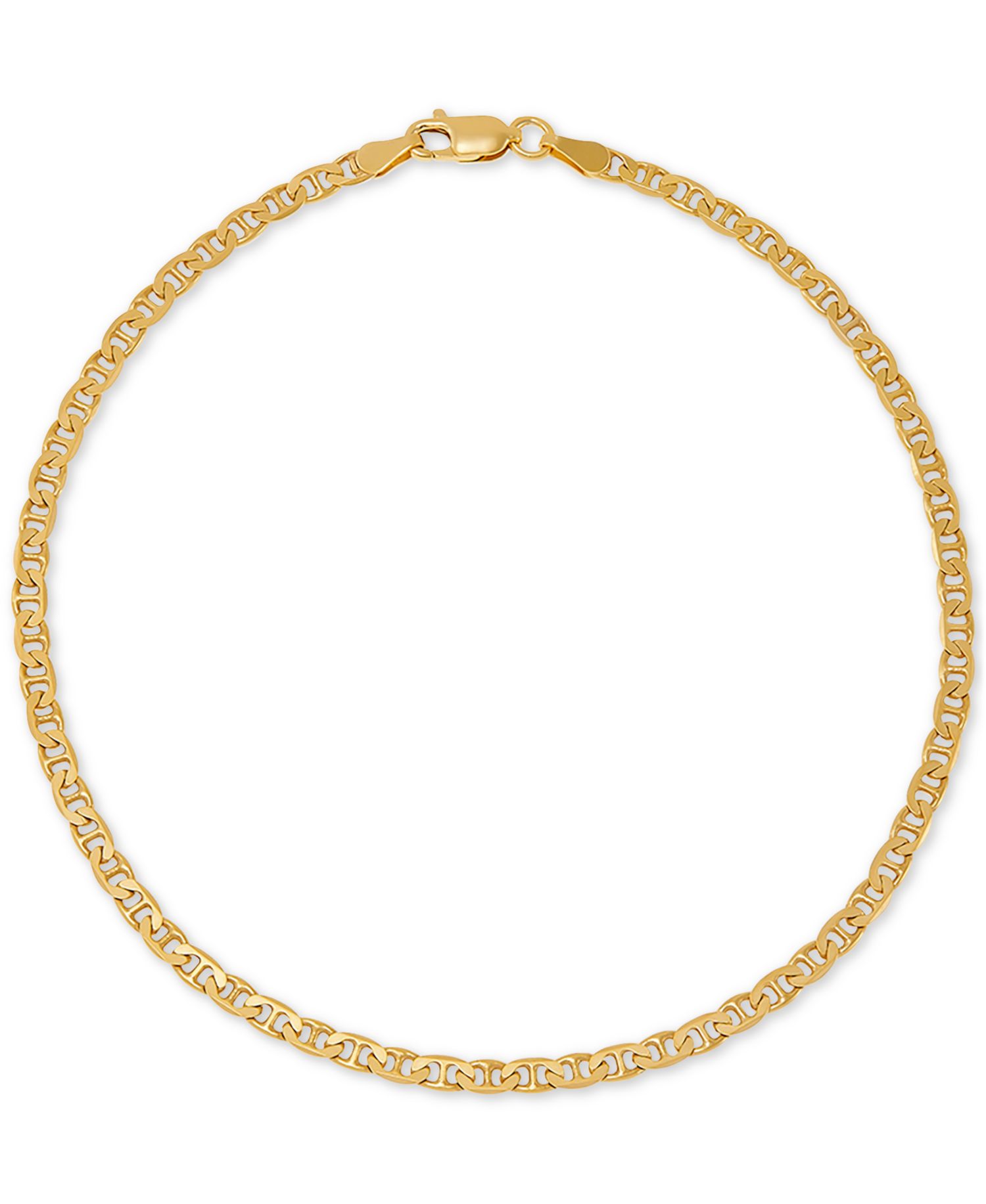Giani Bernini Mariner Link Ankle Bracelet in 18k Gold-Plated Sterling Silver