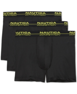 Nautica Men's 3-Pk Mesh Performance Boxer Briefs