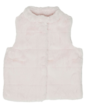 image of Epic Threads Little Girls Cut Coney Faux Fur Vest