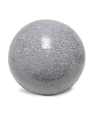 Simple Designs 1 Light Mosaic Stone Ball Table Lamp