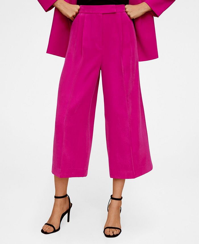 MANGO Women's Palazzo Pants Macy's