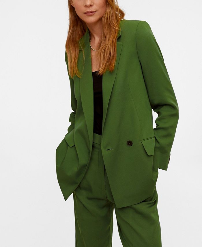 MANGO Women's DoubleBreasted Blazer Macy's