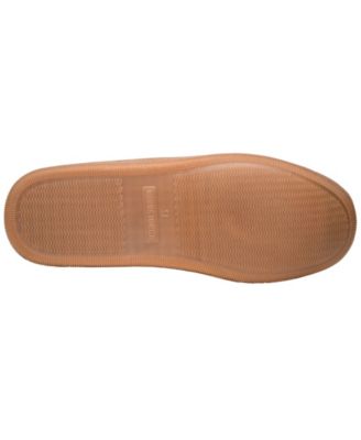 Men's Pile Lined Hardsole Wide Width Slipper