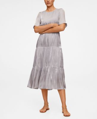 mango satin midi dress Scarlette Silk Dress S
