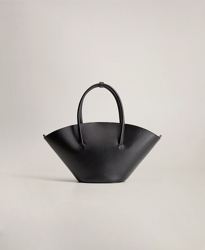 MANGO Women s Double Strap Basket Bag Macy s