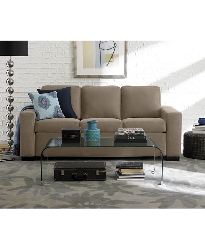 Furniture Alaina 77" Fabric Sofa Bed Queen Sleeper, Created for Macy's