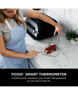 Foodi™ Smart XL 6-in-1 Indoor Grill with 4-Quart Air Fryer, Roast, Bake, Dehydrate, Broil, and Smart Cook System, FG551