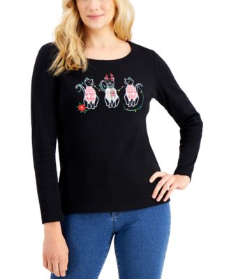 macy's holiday party tops