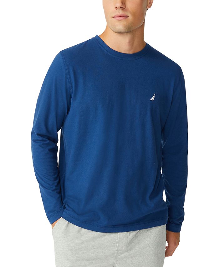 Nautica Men's LongSleeve Sleep TShirt Macy's