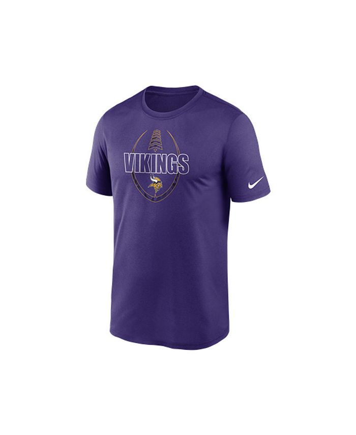 Nike Minnesota Vikings Youth Football Icon T-Shirt - Macy's