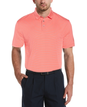 Pga Tour Men's Performance Feeder Stripe Polo