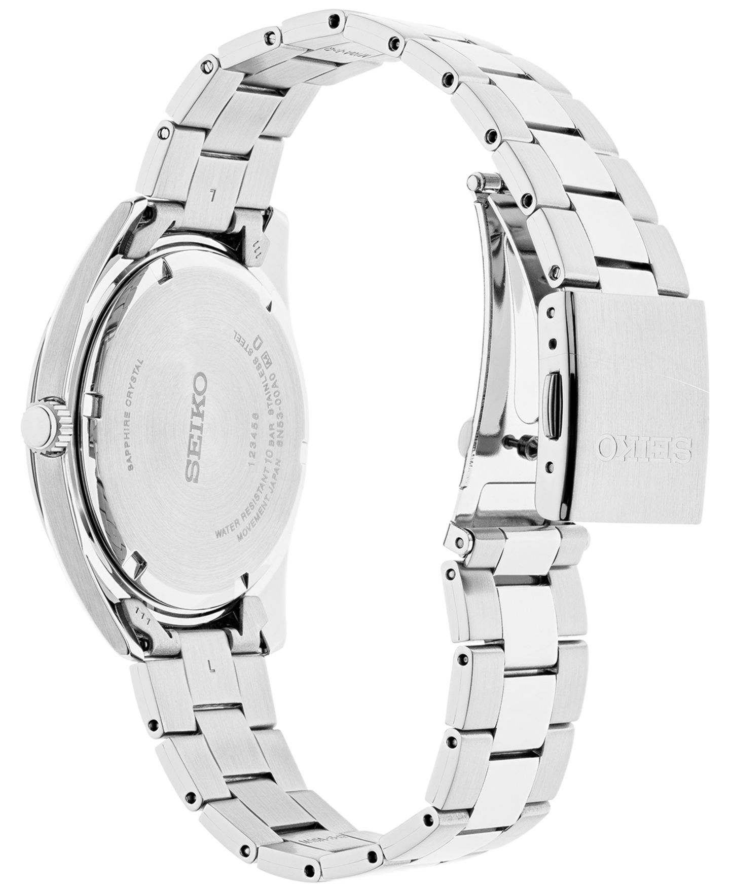 Мужские часы Seiko Essential Stainless Steel Bracelet Watch 40.2mm — фото 3